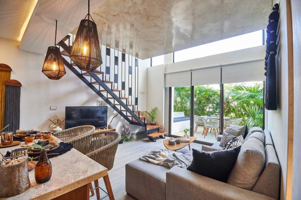 Neem 14 1Br Bohogem In The Heart Of Tulum Lägenhet Exteriör bild
