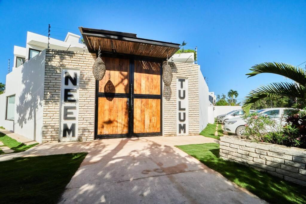 Neem 14 1Br Bohogem In The Heart Of Tulum Lägenhet Exteriör bild